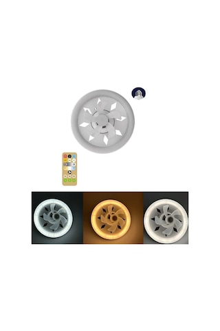 Hallow Lmh00022 Işıklı Kısılabilir Tavan Vantilatör E27