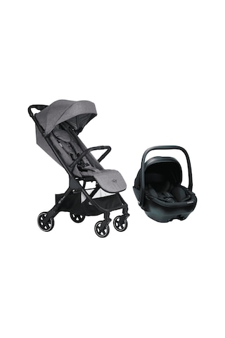 Mını By Easywalker Buggy Snap Travel Sistem Bebek Arabası Soho Grey - Guardix Anne Kucağı Siyah