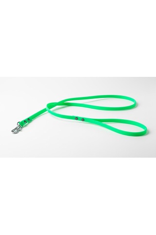 Atlas Dog Sports Biothane Sprenger Tokalı Gezdirme Kayışı 100 Cm Neon Yeşil