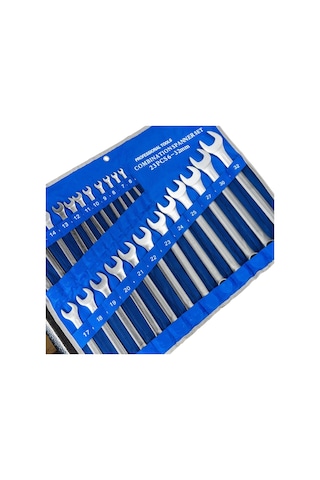 6014 Kombine Anahtar Takımı 6-32 Mm 23 Parça Bez Çantalı