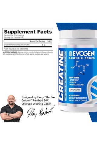 Evogen Creatine Monohydrate 300 Gram - 60 Servis