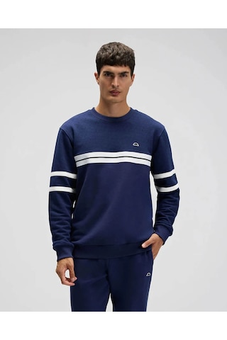 Ellesse Lacivert Erkek Sweatshirt Em618 Lacivert