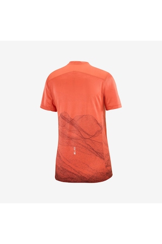 Salomon S/lab Ultra Kadın Koşu Tişört Burnt Sıenna Lc2485500 Kırmızı