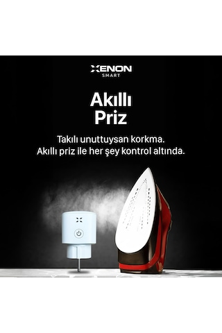 Xenon Smart Akıllı Akım Korumalı Priz Wi-Fi/ Bluetooth X7013