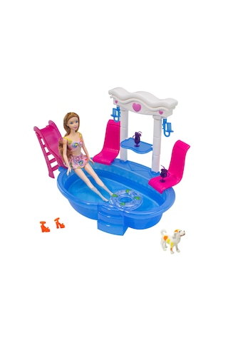 Prenses Bebek Havuz Seti 10 Parça