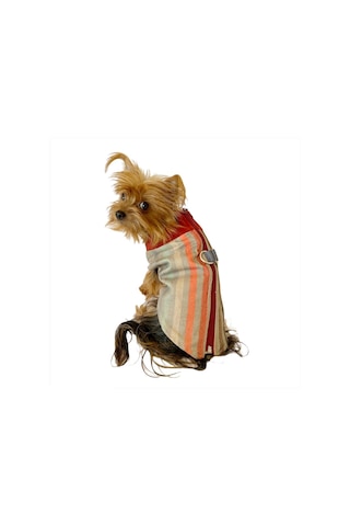 Kemique Stripe Su itici Yağmurluk Köpek Yağmurluğu