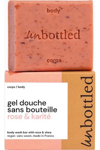 Unbottled Rose & Karité Ph Nötr Şişesiz Duş Jeli Sabunu Duş Jelleri 110 G Diğer