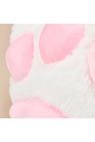 Evidea Soft Pati Figürlü Yastık - Beyaz - 40x30 Cm Beyaz