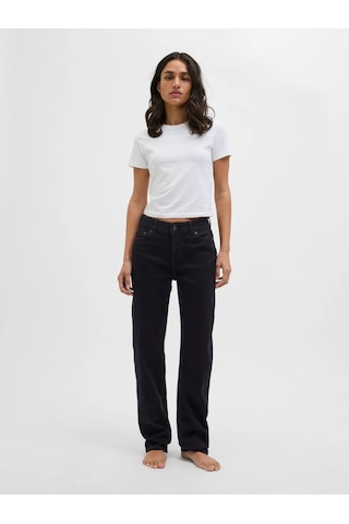 Jxnıce Sl-str Mw C8222 Jeans Dnm Noos Siyah