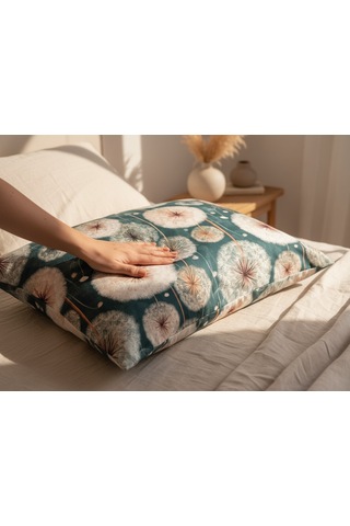 Artunhome Poplin Dijital Baskılı Yastık Kılıfı Seti 2 Adet 50x70 Cm %100 Pamuk Art20120040 Çok Renkli