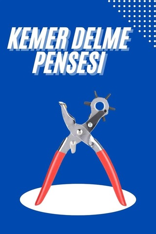 Kemer Delici Kemer Delme Pensesi Delik Açıcı Şık Aparatı Aparat - Lisinya Diğer