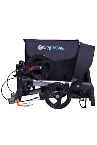 Tekerlekli Yürüteç Walker Rolatör Dört Tekerlekli