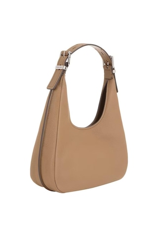 Michael Kors Nolita Small Pebbled Leather Hobo Shoulder Bag 30f4gy5h1l Açık Kahverengi