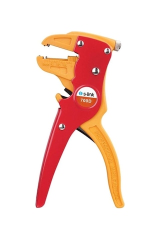 Sl-170a 0.2-6mm Kablo Ayarlanabilir Vidalı Şelik Polimer Kablo Soyma Aleti Kolay Pratik Hasarsız