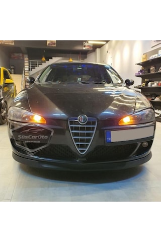 Alfa Romeo 147 Uyumlu Üniversal Astra H Lip Esnek Ön Lip 2 Parça Tampon Altı Dil Karlık Ön Ek 00 Şüscaroto Aksesuar
