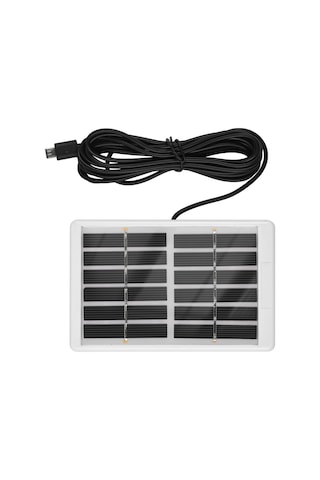 Hfambition 6v 1.2w Polikristal Güneş Paneli - 3m Kablo Micro Usb Güneş Şarj Cihazı Plastik Çerçeve