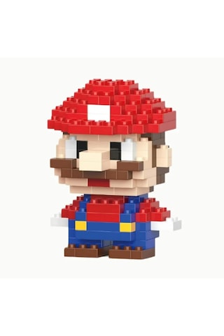 New Block Bricks 3d Puzzle Yapı Blokları Seti -super Mario