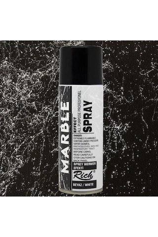 Rich 11370 Beyaz Mermer Efekti Sprey 200 Ml