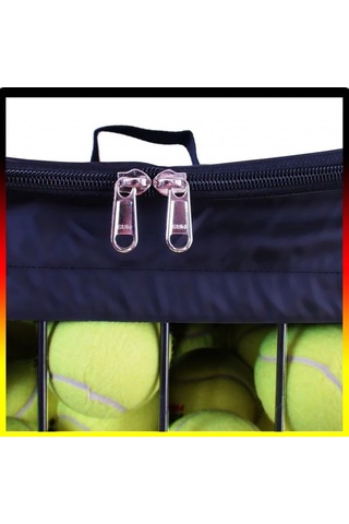 Pros Pro Fermuarlı Brandalı Tenis Topu Toplama Sepeti 72li