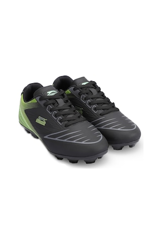 Slazenger DANGER I KR Erkek Halı Saha Siyah / Yeşil Futbol Ayakkabısı