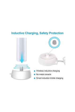 Pazly Sones Şarj Fırçası, Braun Ab 3757 Bw, D36 D20 D16 D12 Diş Cihazı İçin