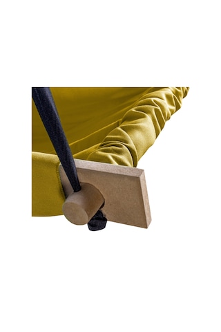 Bundera Flow Sarı Ahşap Yaylı Zıpzıp Hamak Beşik Hoppala