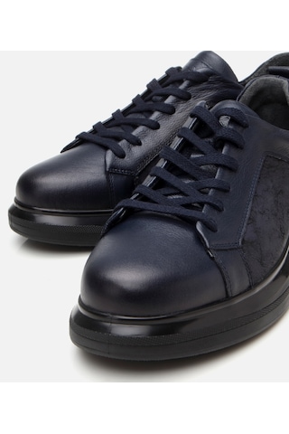 Hotiç Erkek Deri Lacivert Şeffaf Tabanlı Spor Ayakkabı 02ayh305760a680 Lacivert-navy Lacivert