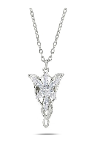 Brezza Lusso Jewelry Gümüş Kaplama Akşam Yıldızı Evenstar- Arwen Kolye - M248 Çok Renkli