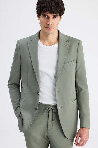 Twn Slim Fit Haki Armürlü Kumaş Ceket 6ec04bb01474m Çok Renkli