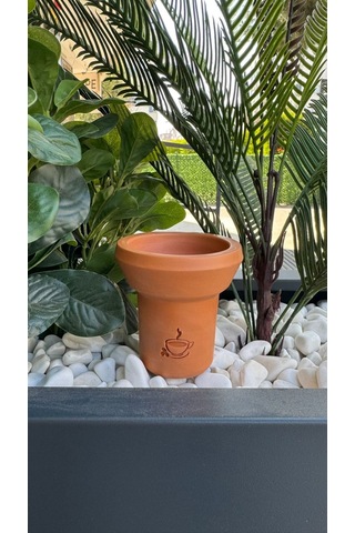Nfx Türkish Toprak 6 Delikli Lüle / Capuccino Logolu