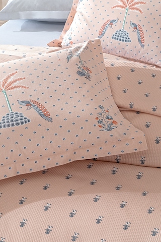 Puffy Alba Tek Kişilik Pike Takımı - Somon