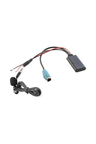 Novahub Alpine Kce-236b 9870/9872 İçin Aux Bluetooth Ses Kablosu + Mıcrofon, Kablosuz Müzik