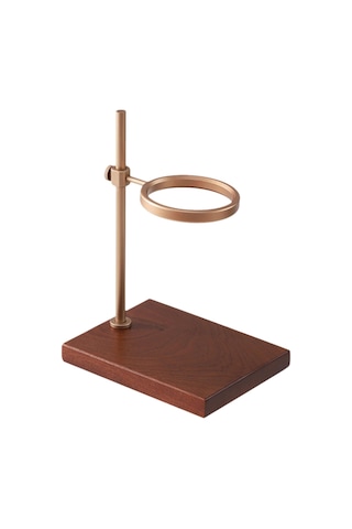 Homyl Kahve Damlatıcı Tutucu Pour Over Standı Taşınabilir Altın, Kahverengi