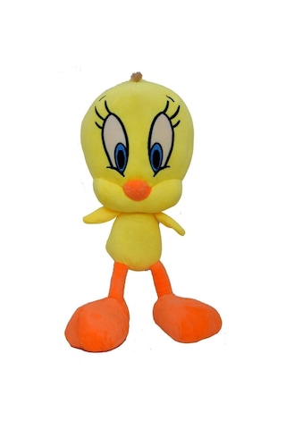 Oyuncak Peluş Tweety 40 Cm Uyku Arkadaşı Sarı