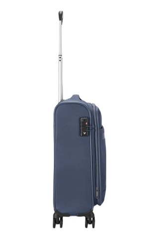 Roncato Roncato Trolley Cabin Jazz Küçük Boy Tekerlekli Valiz Genişletilebilir Lacivert Blu Notte Lacivert