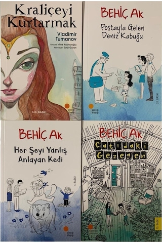 Çocuk Öykü Seti, Günışığı Kitaplığı, 4 Kitap 1 Arada