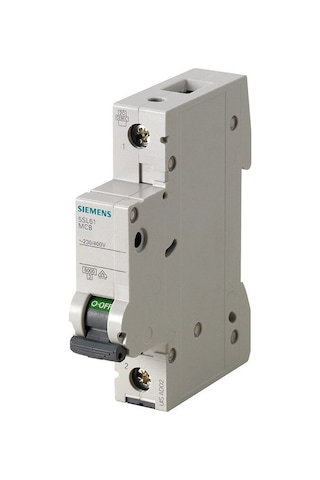 Siemens B 1X16 Amper Otomatik Sigorta 5Sl6116-6Ya Siemens B 1X16 Amper Otomatik Sigorta 5Sl6116-6Ya