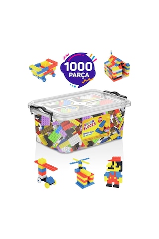 Funny Blocks Mikro Blok 1000 Parça Plastik Kutulu