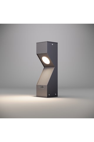 Fonelight Dualluz Yürüyüş Yolu Bahçe Aydınlatması Antrasit 35 Cm Antrasit