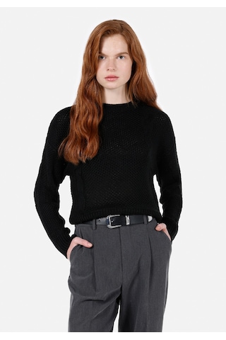 Colin's Colins Siyah Kadın Kazak Cl1072537 Q1.v2 Blk Siyah