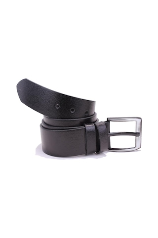 Dagoster 4.5 CM Hakiki Deri Erkek Kemer Siyah DMK26-463DG Siyah