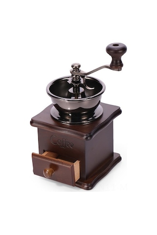Mufunye Kahve Fincanı İçin Seramik Çekirdekli El İle Değirmen, Vintage Ahşap Tasarım, Çeşitli Kuru Malzemeleri Öğütme, Hafif Lüks Stili Diğer