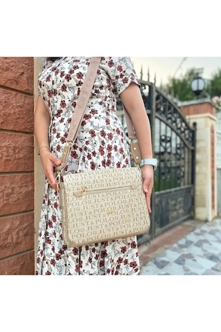 Just Polo Kadın Yeni Sezon El Ve Omuz Çantası 440113mh Vizon Yeni