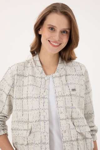 U.S. Polo Assn. Kadın Krem Bomber Ceket 50292427-VR071