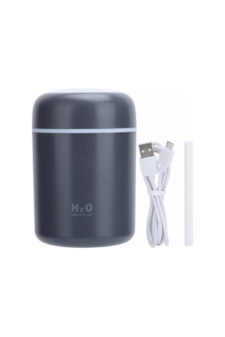 Ayt Powermaster Dq-107 H2o Usb Şarjlı Renkli Ortam Nemlendirici 2 Modlu Otomatik Kapanma Özellikli Hava Nemlendirme
