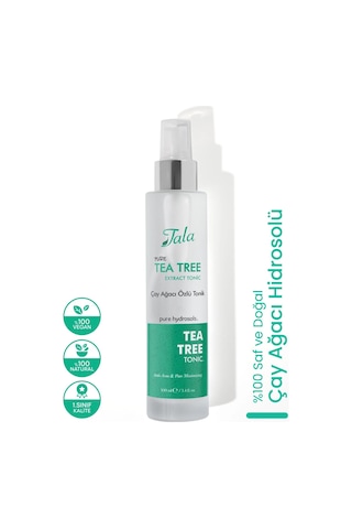Tala Çay Ağacı Suyu Akne Karşıtı Ve Gözenek Sıkılaştırıcı Arındırıcı Tonik %100 Saf Ve Doğal 100 ML