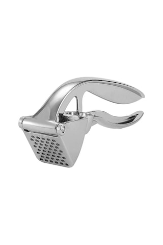 3b Trend Ergonomik Saplı Sarımsak Ezici, Çekirdek Çıkarıcı, Paslanmaz Çelik Metalik