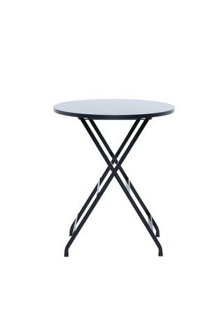 Mermer Desenli Gold Metal Bahçe Takımı - 4 Sandalye + 1 Masa