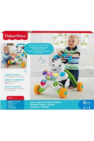 6 Ay Fisher Price Melodili Zebra Yürüteç Dld80