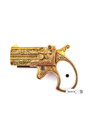 Denix Dekoratif Kısa Cep Tabancası 13,5 Cm, Amerika 1866